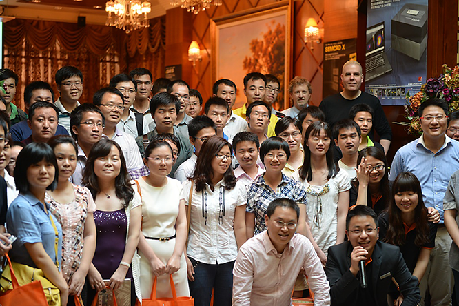 Group picture with participants of the workshop in Shenzhen