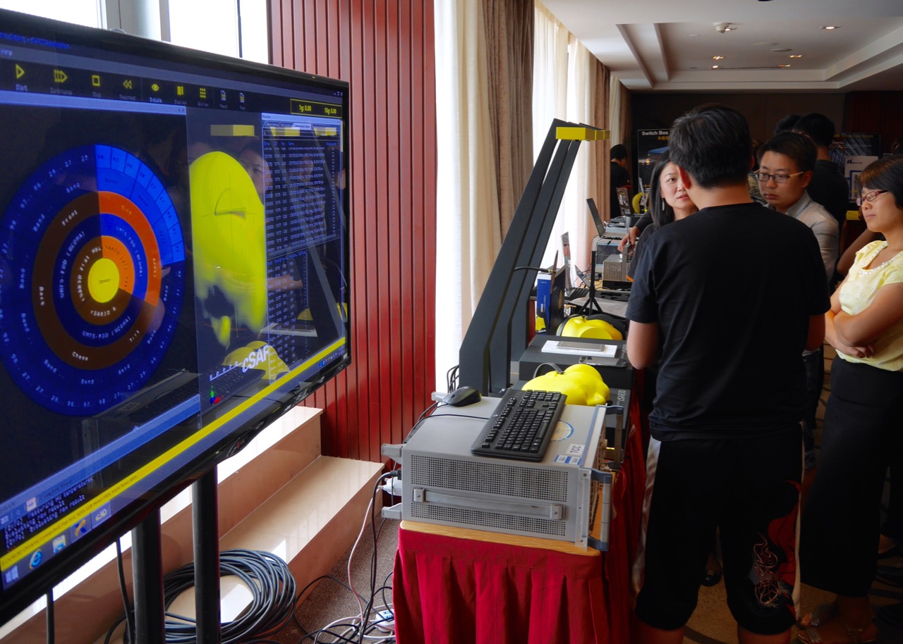 Demonstration of the cSAR3D system to workshop participants